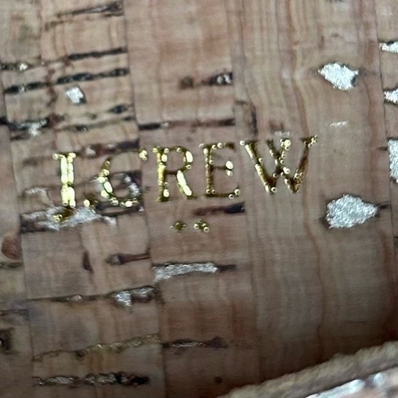 J. Crew Cork Textured Clutch.    Excellent Condition - Picture 7 of 7